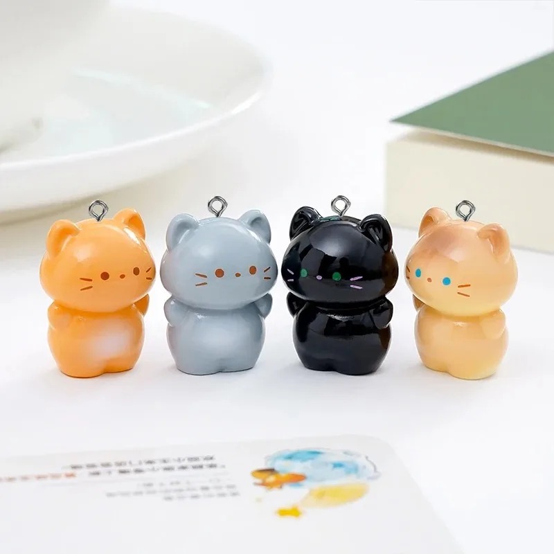 10 Pack Sweet 3D Standing Kitt - Resin Craft Projects recension och pris