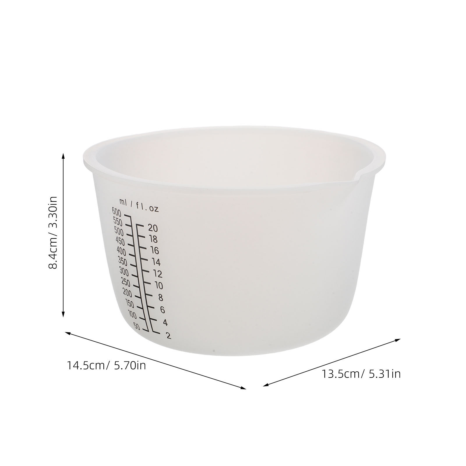 3Pcs Silicone Resin Mixing Cup - Mixing Cup Silicone recension och pris