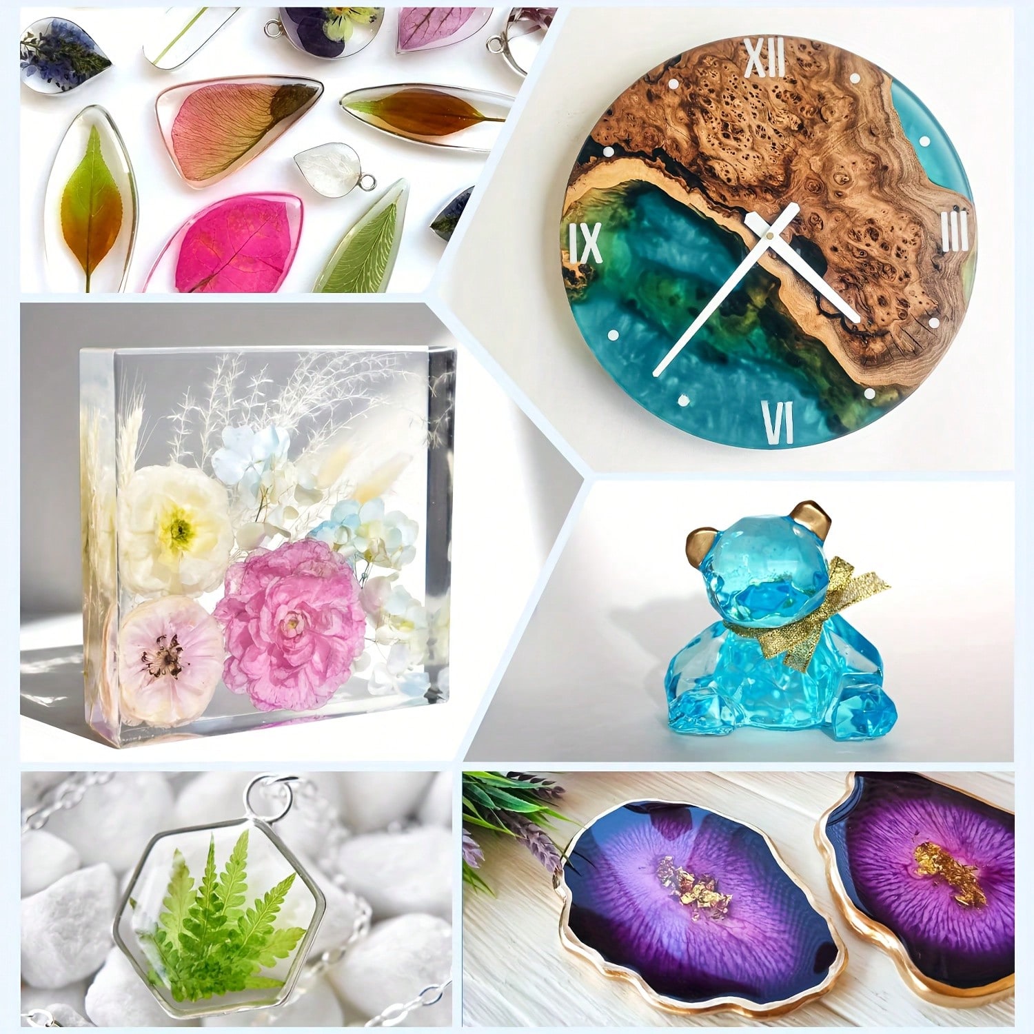 125ml/250ml Crystal Clear Cast - Resin Jewelry Kit recension och pris