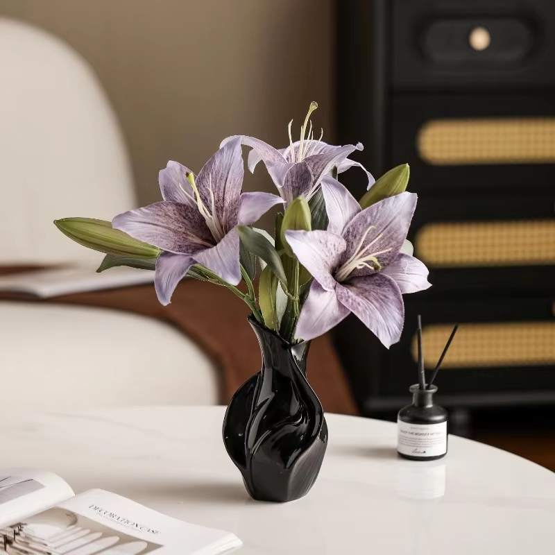 Nordic Ceramic Vase Abstract G - Dried Flower Bulk recension och pris