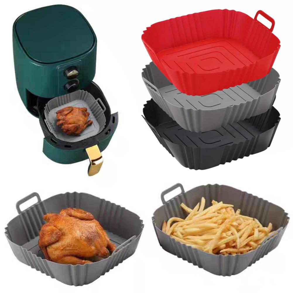Reusable Airfryer Pan Liner Ac - Silicone Mold Tray recension och pris