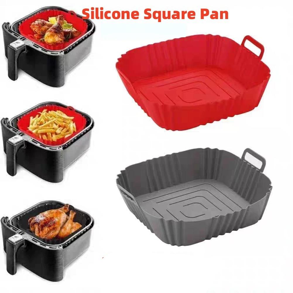 Reusable Airfryer Pan Liner Ac - Silicone Mold Tray recension och pris