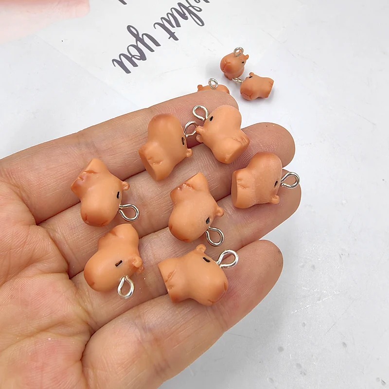 10pcs Cute Small Capybara Char - Resin Craft Projects recension och pris