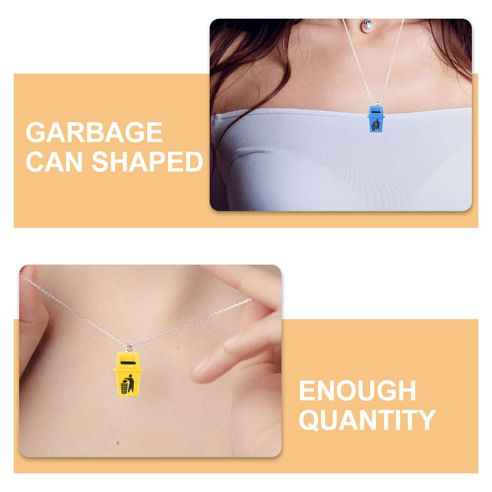 10Pcs Garbage Bin Charms Smoot - Crafting Resin recension och pris